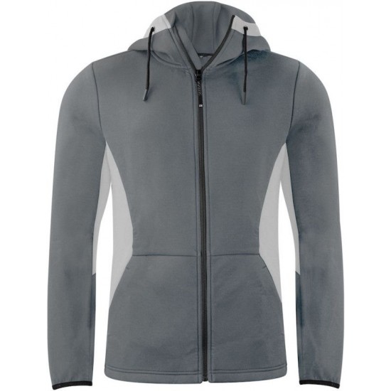 Худі на блискавці чоловіче Cutter&Buck Pemberton Hood Fz темно-сірий - 35841896XXL