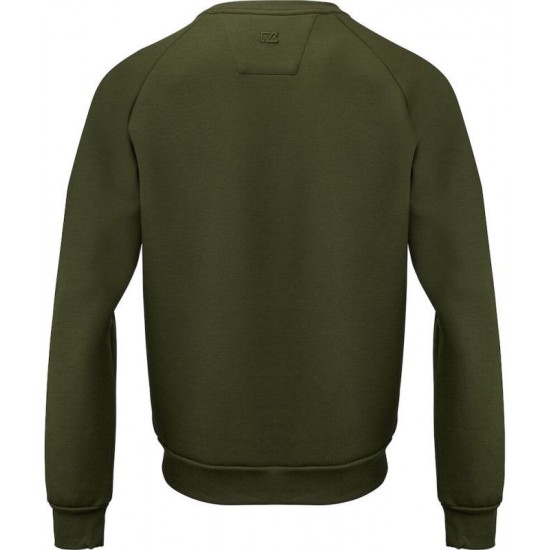 Світшот чоловічий Cutter&Buck Pemberton Crewneck хакі - 3584226403XL