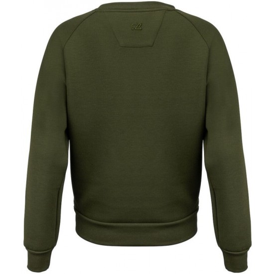 Світшот жіночий Cutter&Buck Pemberton Crewneck хакі - 358423640S