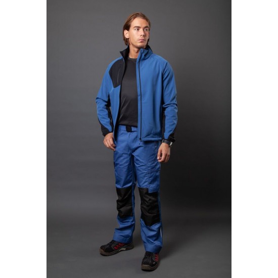 Куртка софтшелл Projob 2422 блакитний/чорний - 64242253-XXL