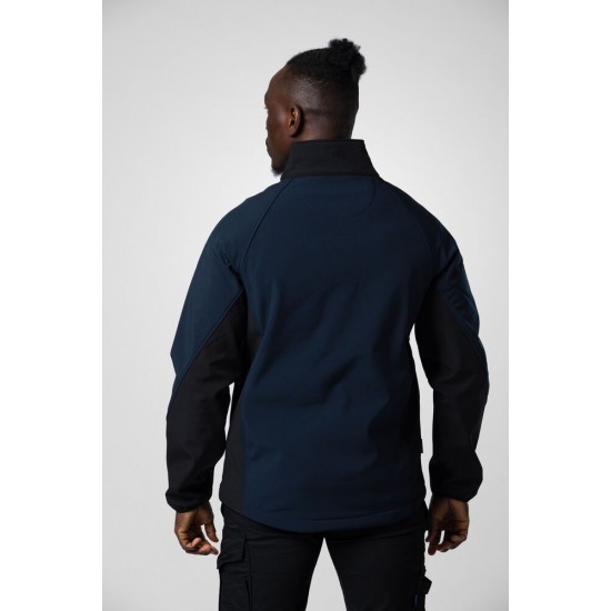 Куртка софтшелл Projob 2422 темно-синій/чорний - 64242258-XXL Куртка софтшелл Projob 2422 темно-синій/чорний - 64242258-XXL