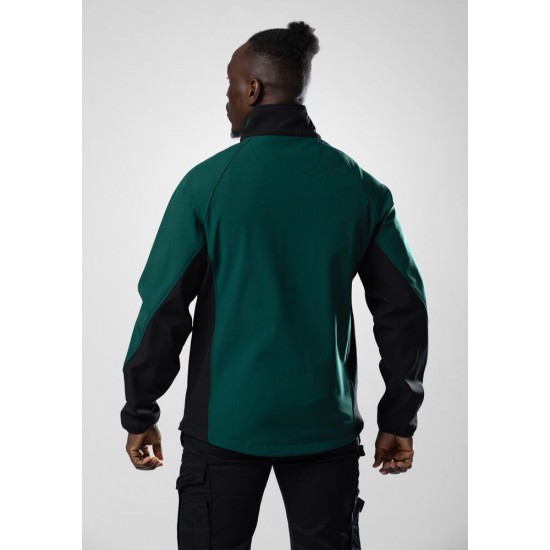 Куртка софтшелл Projob 2422 темно-зелений/чорний - 64242266-4XL