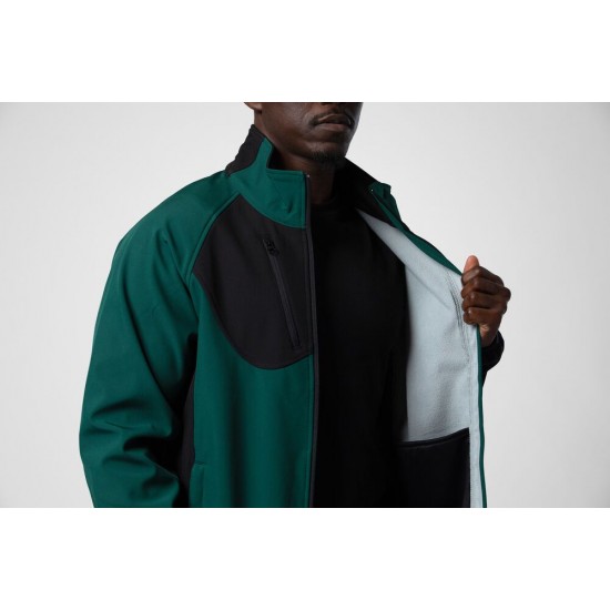 Куртка софтшелл Projob 2422 темно-зелений/чорний - 64242266-4XL