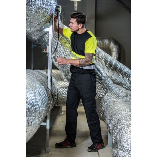 Штани Projob 2501 з кишенями для наколінників чорний - 64250199-116