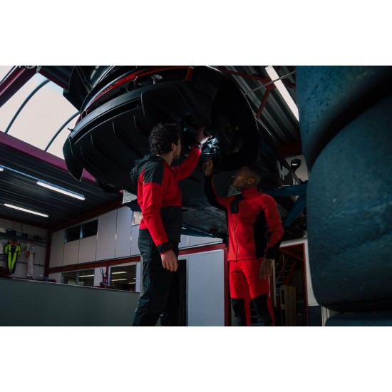 Штани Projob 2520 Stretch червоний/чорний - 64252035-156