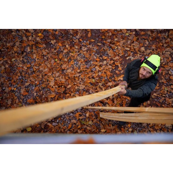 Куртка флісова Projob 3318 темно-синій/чорний - 64331858-3XL