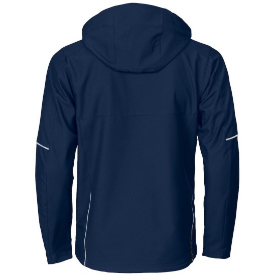 Куртка софтшелл Projob 3406 зі світловідбиваючими елементами темно-синій - 64340658-XXL