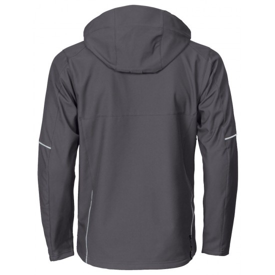 Куртка софтшелл Projob 3406 зі світловідбиваючими елементами сірий - 64340698-3XL