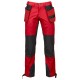Штани Projob 3520 зі сітловідбиваючими елементами червоний/чорний - 64352035-52