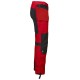 Штани Projob 3520 зі сітловідбиваючими елементами червоний/чорний - 64352035-52