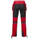 Штани Projob 3520 зі сітловідбиваючими елементами червоний/чорний - 64352035-52