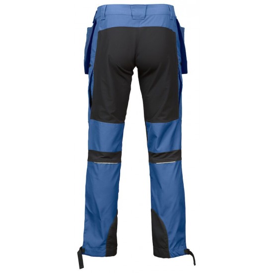 Штани Projob 3520 зі сітловідбиваючими елементами блакитний/чорний - 64352053-96 Штани Projob 3520 зі сітловідбиваючими елементами блакитний/чорний - 64352053-96