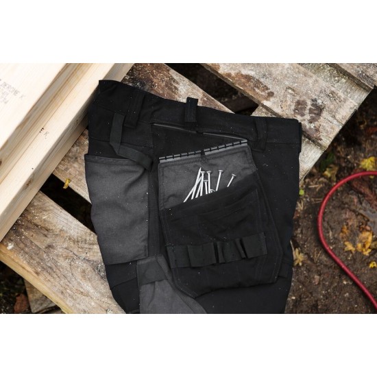 Штани Projob 3520 зі сітловідбиваючими елементами сірий/чорний - 64352098-52