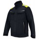 Куртка Projob 5437 зі світловідбиваючими елементами чорний/жовтий - 6454379910-L