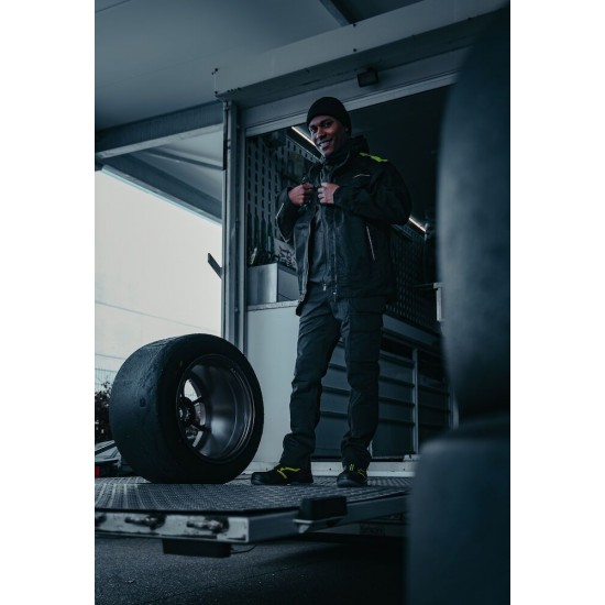 Куртка Projob 5437 зі світловідбиваючими елементами чорний/жовтий - 6454379910-L