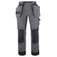 Штани Projob 5524 з кевларовими кишенями для наколінників сірий - 64552498-100 Штани Projob 5524 з кевларовими кишенями для наколінників сірий - 64552498-100