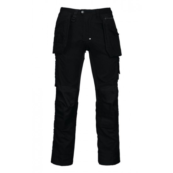 Штани Projob 5524 з кевларовими кишенями для наколінників чорний - 64552499-116