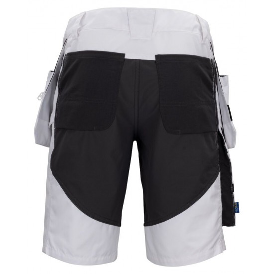 Шорти Projob 5537 Stretch з посиленими кишенями білий - 64553700-58