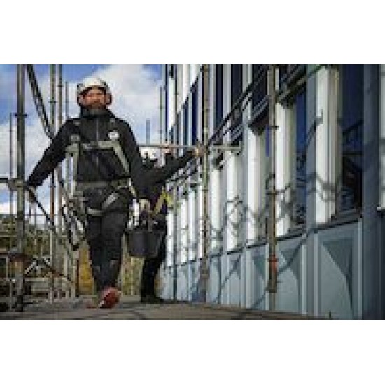 Штани Projob 5550 Stretch зі світловідбиваючими елементами чорний - 64555099-62