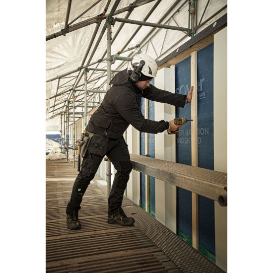 Штани Projob 5550 Stretch зі світловідбиваючими елементами чорний - 64555099-62