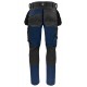 Штани Projob 5551 Stretch з накладними кишенями темно-синій/чорний - 64555158-46