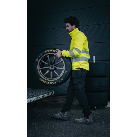 Штани Projob 5551 Stretch з накладними кишенями чорний - 64555199-146