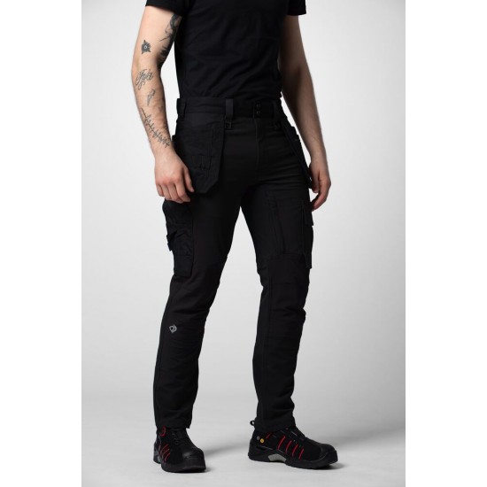 Штани Projob 5559 Technology 37,5® чорний - 64555999-56