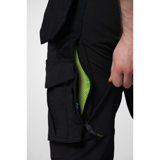 Штани Projob 5559 Technology 37,5® чорний - 64555999-56