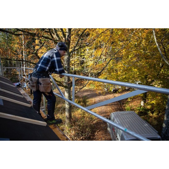 Штани Projob 5560 з кишенями для наколінників темно-синій/чорний - 64556058-116