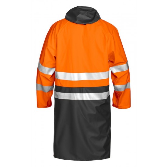 Дощовик Projob 6403 EN ISO 20471, class 3 помаранчевий/чорний - 6464031799-L