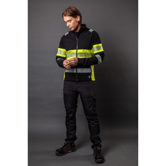 Куртка Projob 6442 EN ISO 20471, class 1 жовтий/чорний - 64644211-XS Куртка Projob 6442 EN ISO 20471, class 1 жовтий/чорний - 64644211-XS