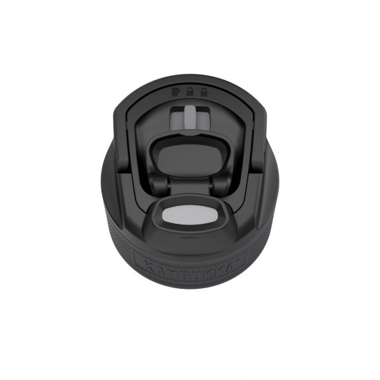 Кришка Kambukka Elton 3 в 1 з технологією Snapclean® чорний - L03030