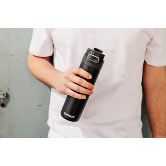 Кришка Kambukka Elton 3 в 1 з технологією Snapclean® чорний - L03030