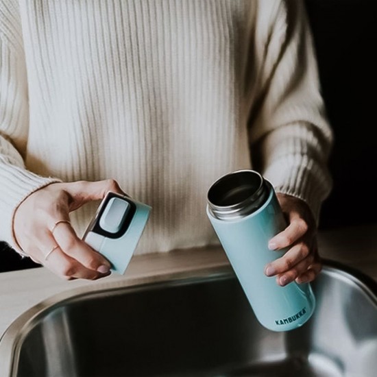 Термокружка 500 мл сталева Kambukka Etna, вакуумна ментоловий - 11-01029