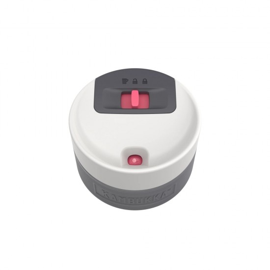 Термокружка 500 мл сталева Kambukka Etna, вакуумна білий/сірий - 11-01036