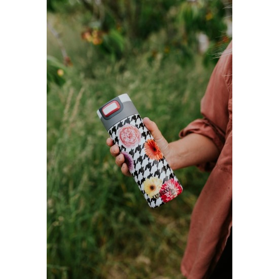 Термокружка 500 мл сталева Kambukka Etna, вакуумна білий/сірий - 11-01036