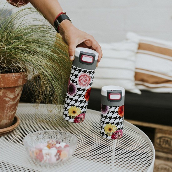 Термокружка 500 мл сталева Kambukka Etna, вакуумна білий/сірий - 11-01036 Термокружка 500 мл сталева Kambukka Etna, вакуумна білий/сірий - 11-01036