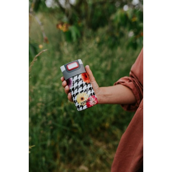 Термокружка 300 мл сталева Kambukka Etna, вакуумна білий/сірий - 11-01037