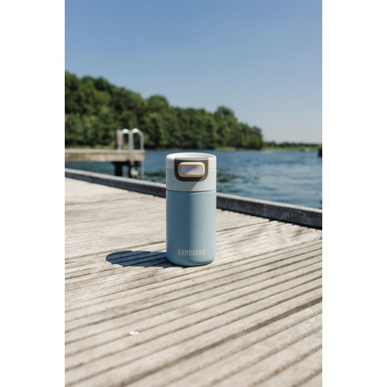 Термокружка 300 мл сталева Kambukka Etna, вакуумна світло-блакитний - 11-01051 Термокружка 300 мл сталева Kambukka Etna, вакуумна світло-блакитний - 11-01051