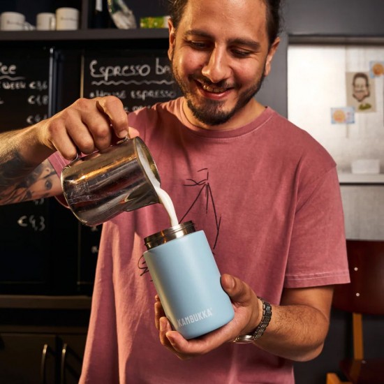 Термокружка 300 мл сталева Kambukka Etna, вакуумна світло-блакитний - 11-01051