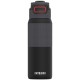 Термопляшка для води Kambukka Elton Insulated, вакуумна, 750 мл чорний/червоний - 11-03013