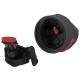 Термопляшка для води Kambukka Elton Insulated, вакуумна, 750 мл чорний/червоний - 11-03013