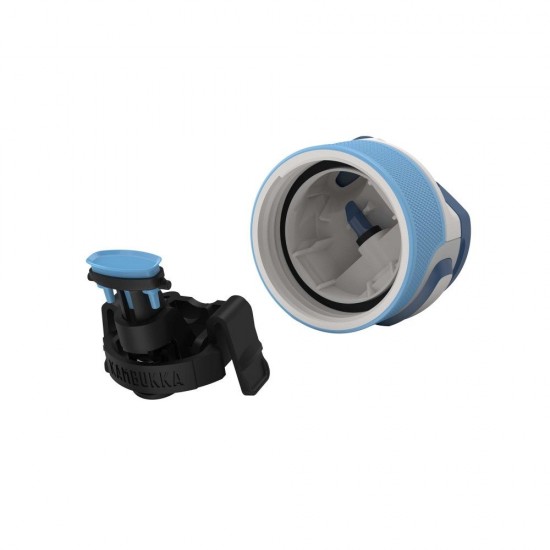 Пляшка для води 500 мл тританова Kambukka Elton тропічний-блакитний - 11-03026