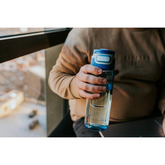 Пляшка для води 500 мл тританова Kambukka Elton тропічний-блакитний - 11-03026