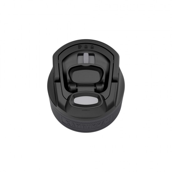 Термопляшка 600 мл сталева Kambukka Elton Insulated, вакуумна насичений чорний - 11-03038