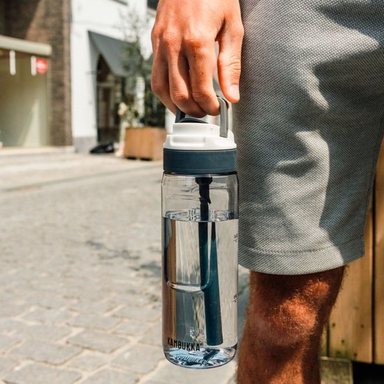 Пляшка для води 750 мл тританова Kambukka Lagoon прозорий - 11-04025 Пляшка для води 750 мл тританова Kambukka Lagoon прозорий - 11-04025