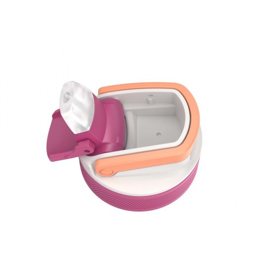 Пляшка для води 400 мл тританова Kambukka Lagoon рожевий/помаранчевий - 11-04046