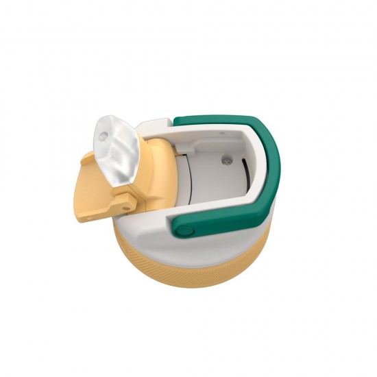 Пляшка для води 400 мл тританова Kambukka Lagoon зелений/жовтий - 11-04051