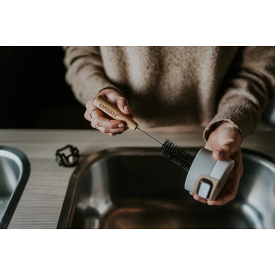 Набір Kambukka із 2 щіток для очищення всіх пляшок чорний/бежевий - 11-07002