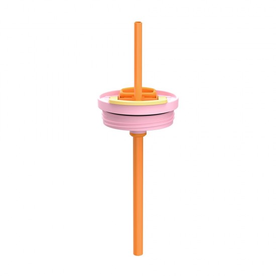 Термокухоль 950 мл сталева Kambukka Rio, вакуумна кораловий/жовтий - 11-08002